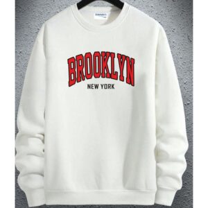 Danami BROOKLYN Printed Sweatshirt- Off-White