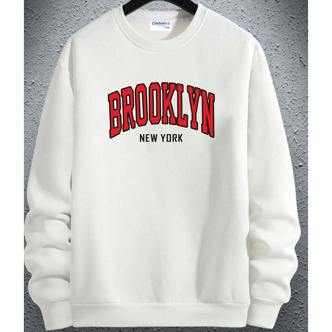 Danami BROOKLYN Printed Sweatshirt- Off-White